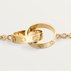 AUTHENTIC Cartier Love Bracelt on Chain